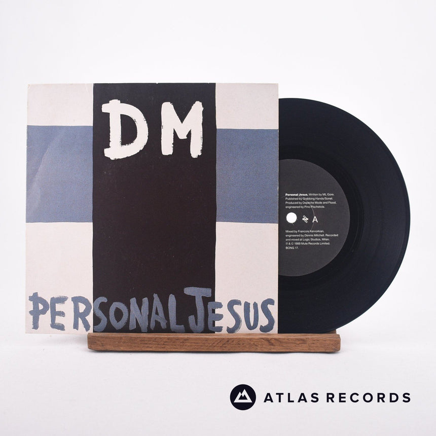 Depeche Mode Personal Jesus 7" Vinyl Record - Front Cover & Record