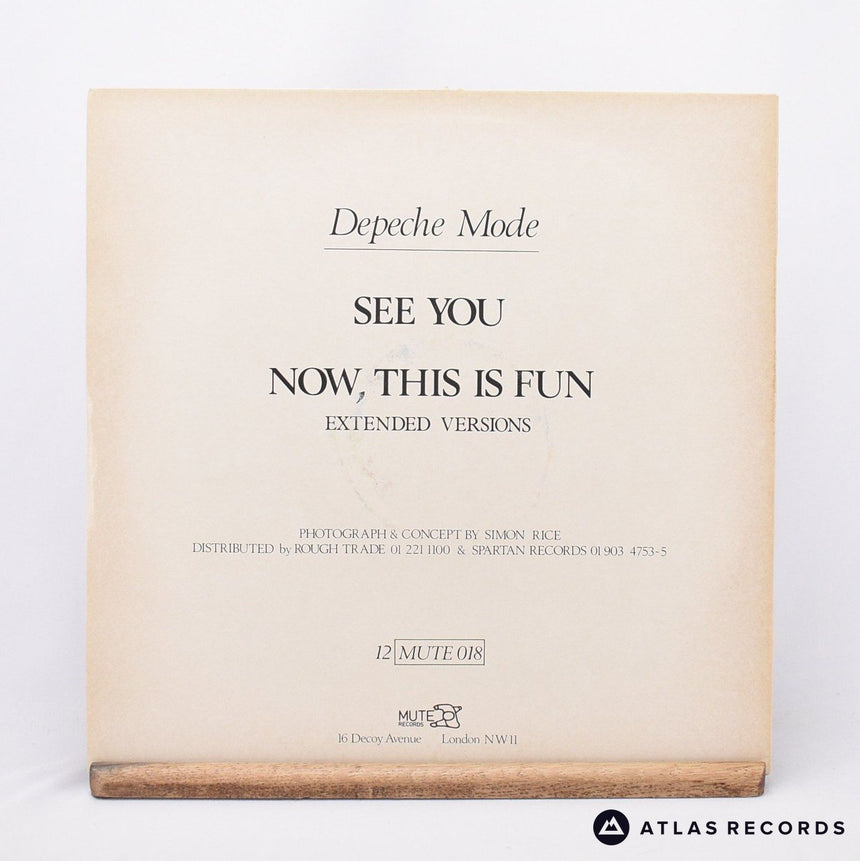 Depeche Mode - See You (Extended Version) - Bilbo 12" Vinyl Record - VG+/EX