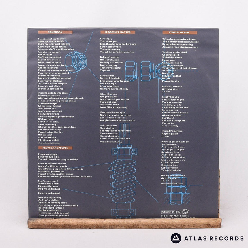 Depeche Mode - Some Great Reward - Mpo A2 B1 LP Vinyl Record - EX/EX