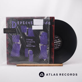 Depeche Mode Songs Of Faith And Devotion LP Vinyl Record - Front Cover & Record