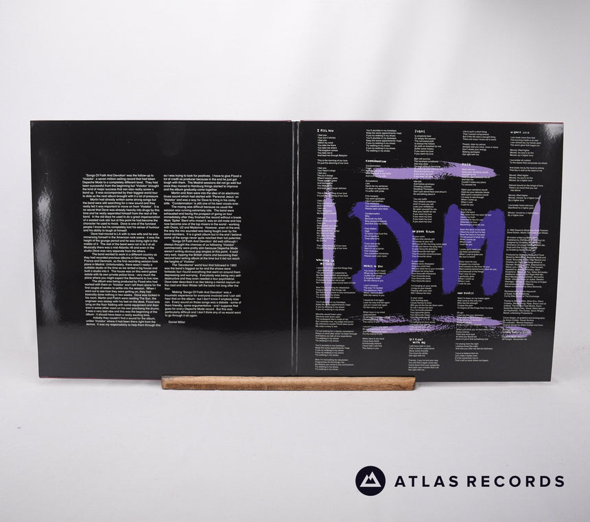 Depeche Mode - Songs Of Faith And Devotion - 180G LP Vinyl Record - EX/EX