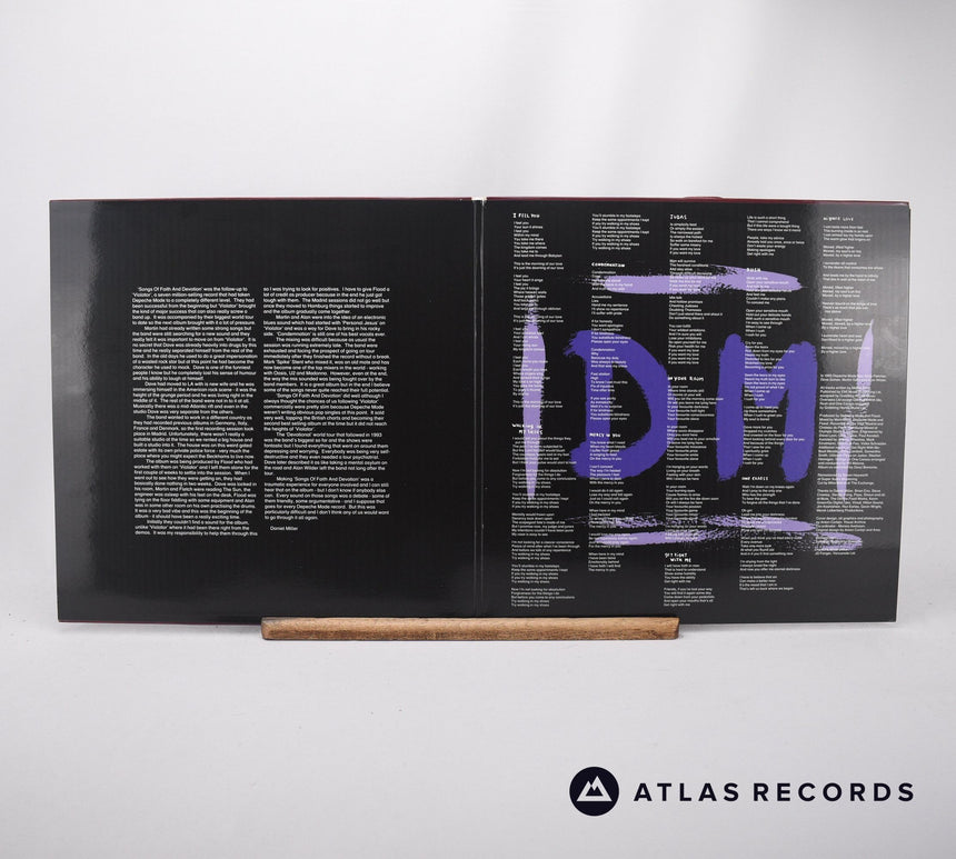 Depeche Mode - Songs Of Faith And Devotion - 180G 1A 1B LP Vinyl Record - EX/NM