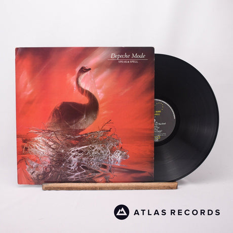 Depeche Mode Speak & Spell LP Vinyl Record - Front Cover & Record