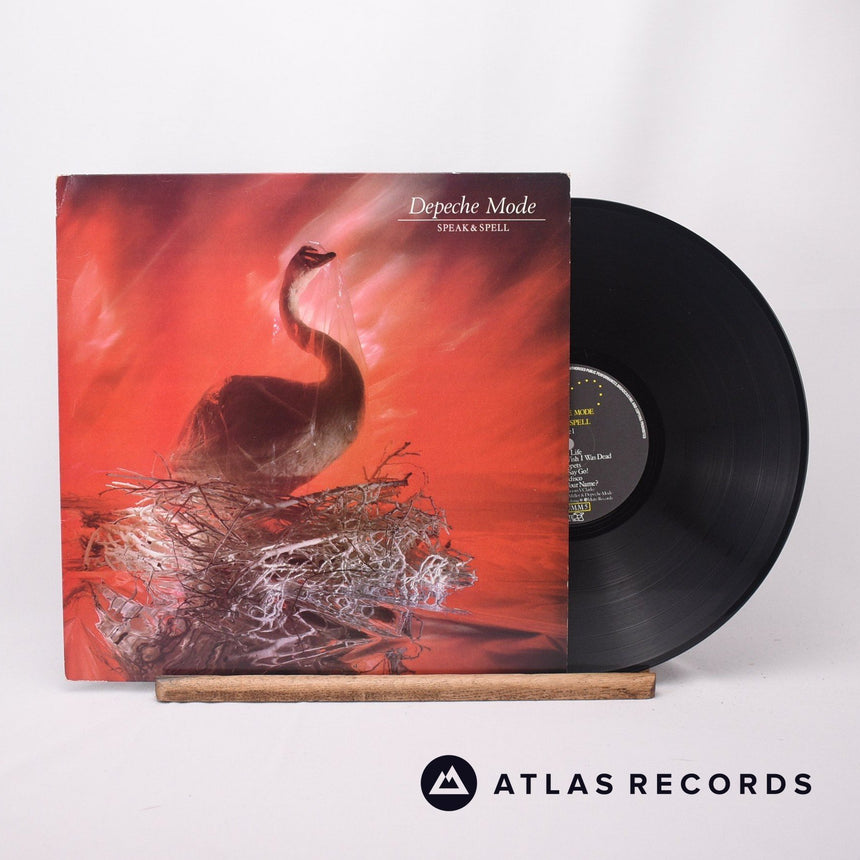 Depeche Mode Speak & Spell LP Vinyl Record - Front Cover & Record