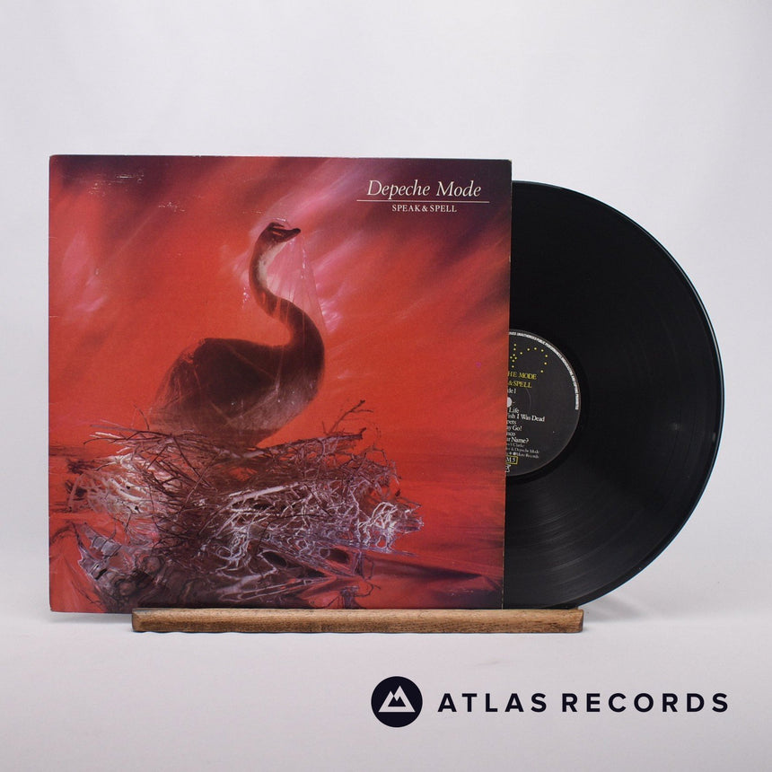 Depeche Mode Speak & Spell LP Vinyl Record - Front Cover & Record