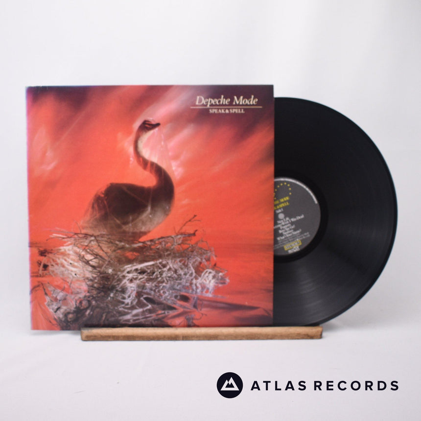 Depeche Mode Speak & Spell LP Vinyl Record - Front Cover & Record