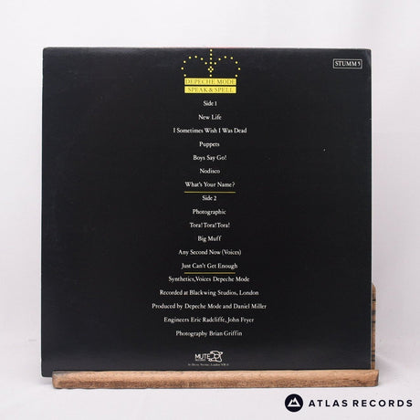 Depeche Mode - Speak & Spell - Mpo Reissue A2 B2 LP Vinyl Record - VG+/EX