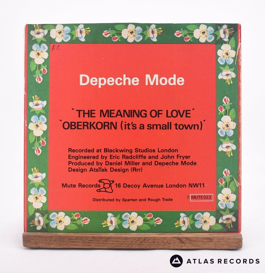 Depeche Mode - The Meaning Of Love - 7" Vinyl Record - EX/VG+