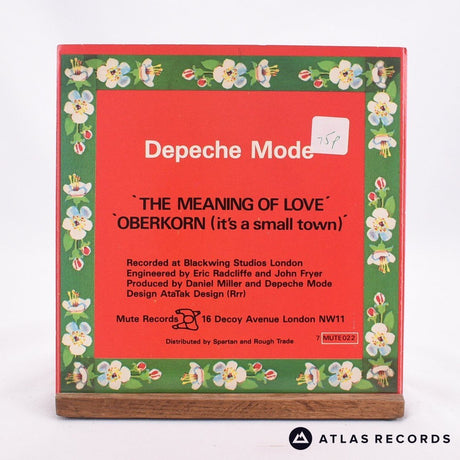 Depeche Mode - The Meaning Of Love - 7" Vinyl Record - EX/EX