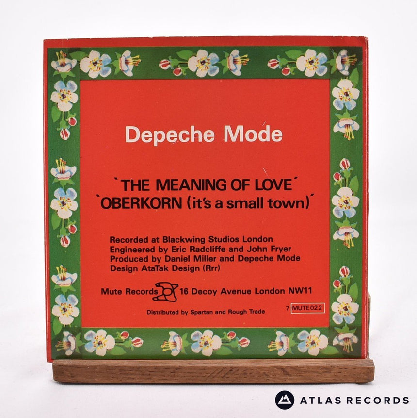 Depeche Mode - The Meaning Of Love - 7" Vinyl Record - VG+/VG+