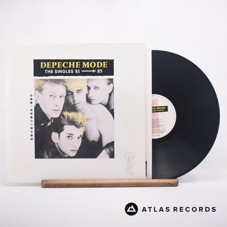 Depeche Mode The Singles 81 → 85 LP Vinyl Record - Front Cover & Record