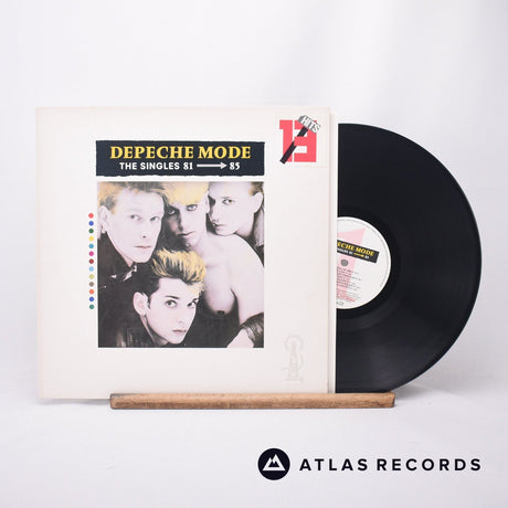 Depeche Mode The Singles 81 → 85 LP Vinyl Record - Front Cover & Record
