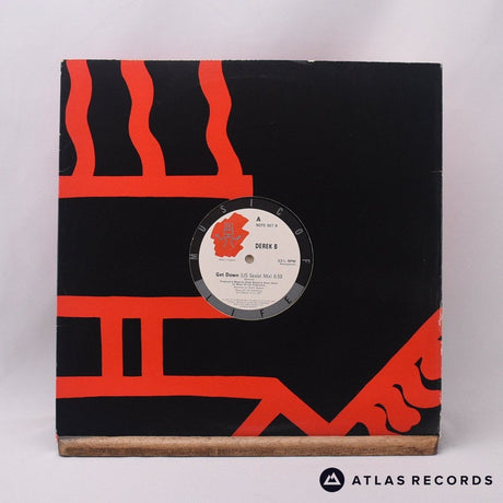 Derek B Get Down 12" Vinyl Record - Front Cover & Record