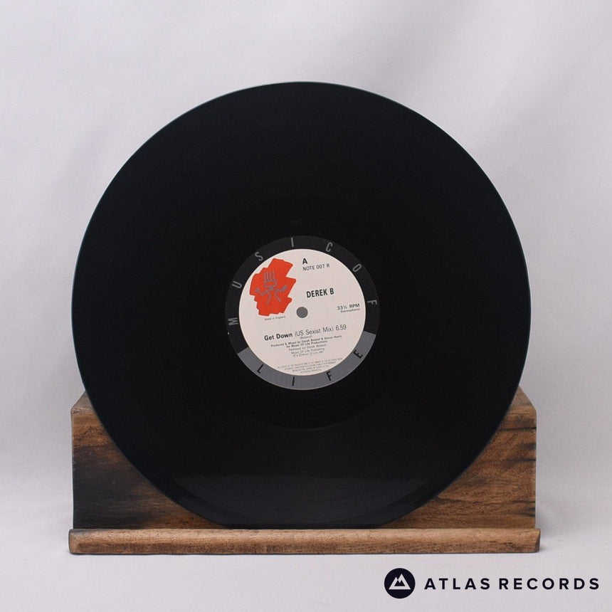 Derek B - Get Down - 12" Vinyl Record - VG+/VG+
