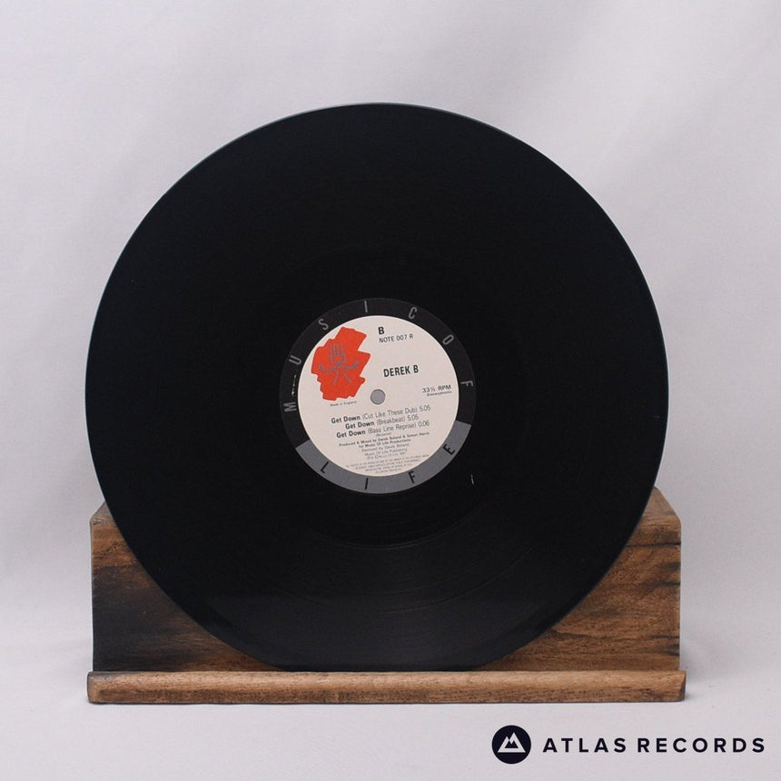 Derek B - Get Down - 12" Vinyl Record - VG+/VG+
