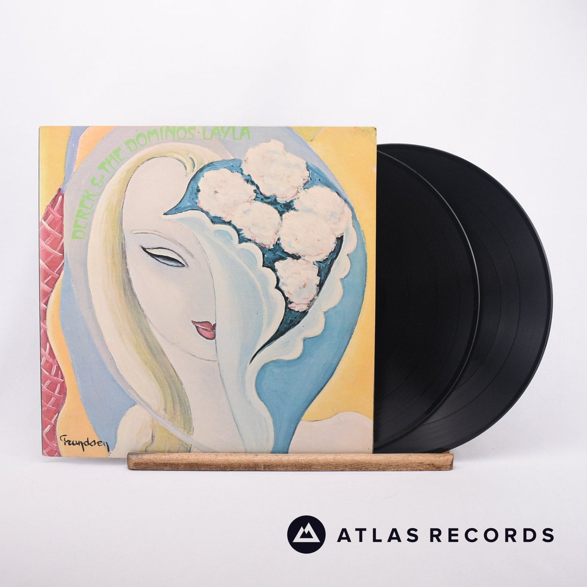 Derek & The Dominos Layla And Other Assorted Love Songs 2 x LP Vinyl Record - Front Cover & Record