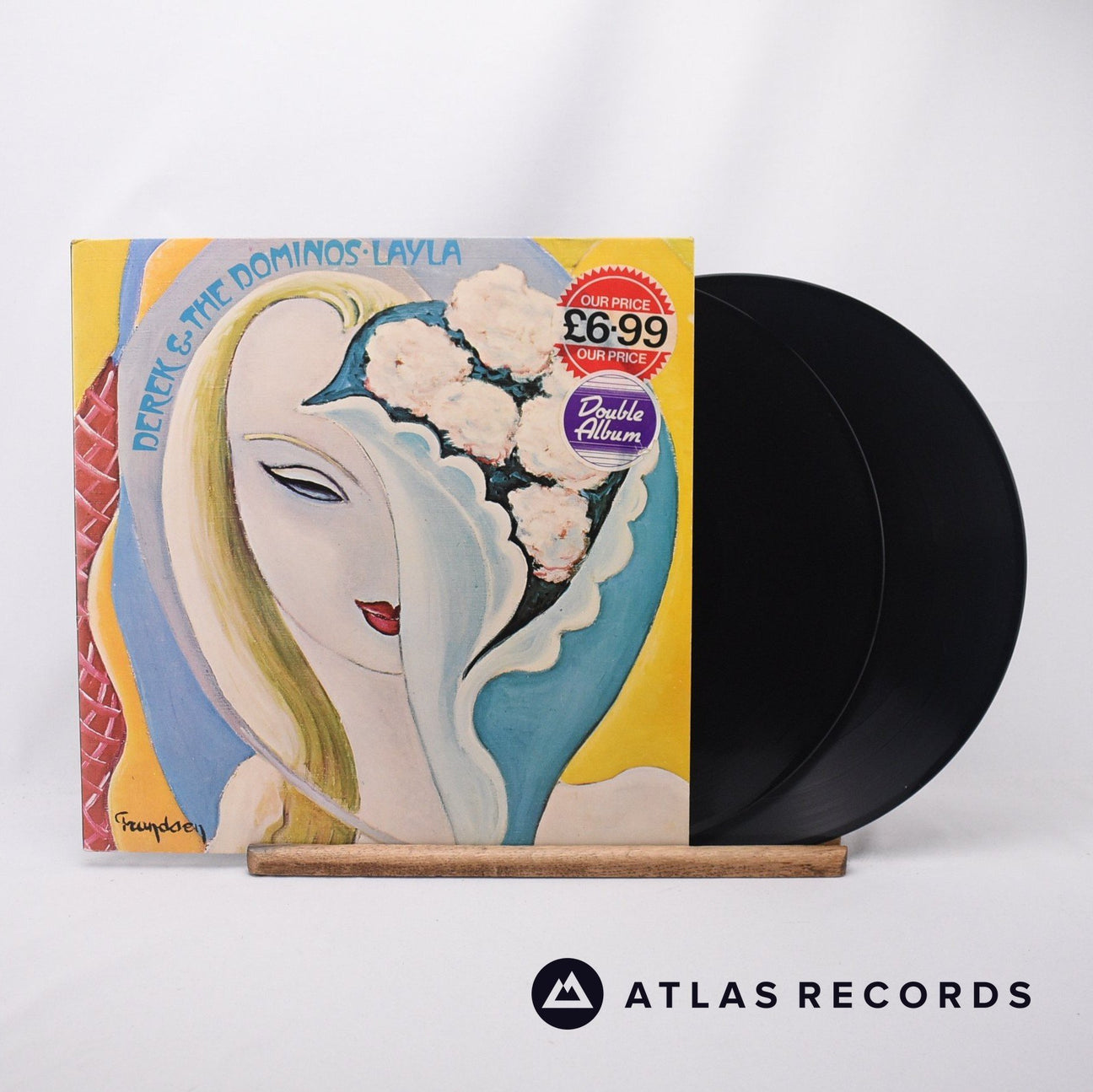 Derek & The Dominos Layla And Other Assorted Love Songs 2 x LP Vinyl Record - Front Cover & Record
