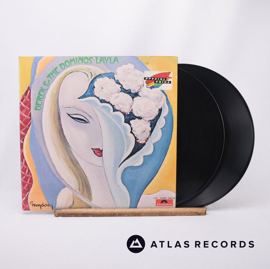 Derek & The Dominos Layla And Other Assorted Love Songs 2 x LP Vinyl Record - Front Cover & Record