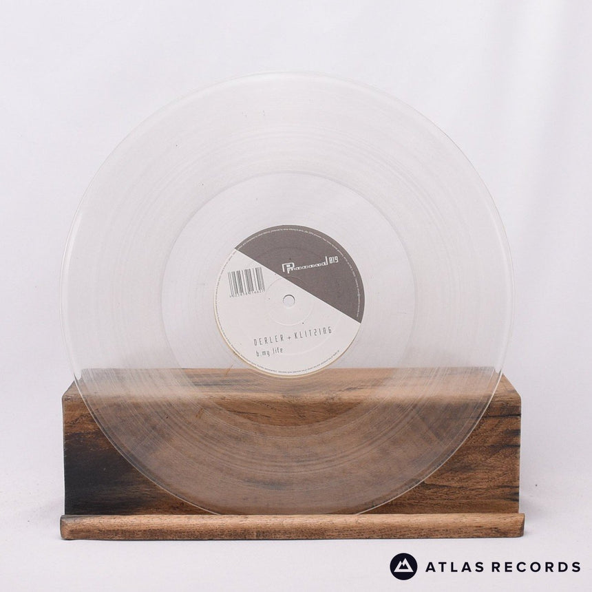 Derler & Klitzing - Hold / My Life - Clear 12" Vinyl Record - VG+