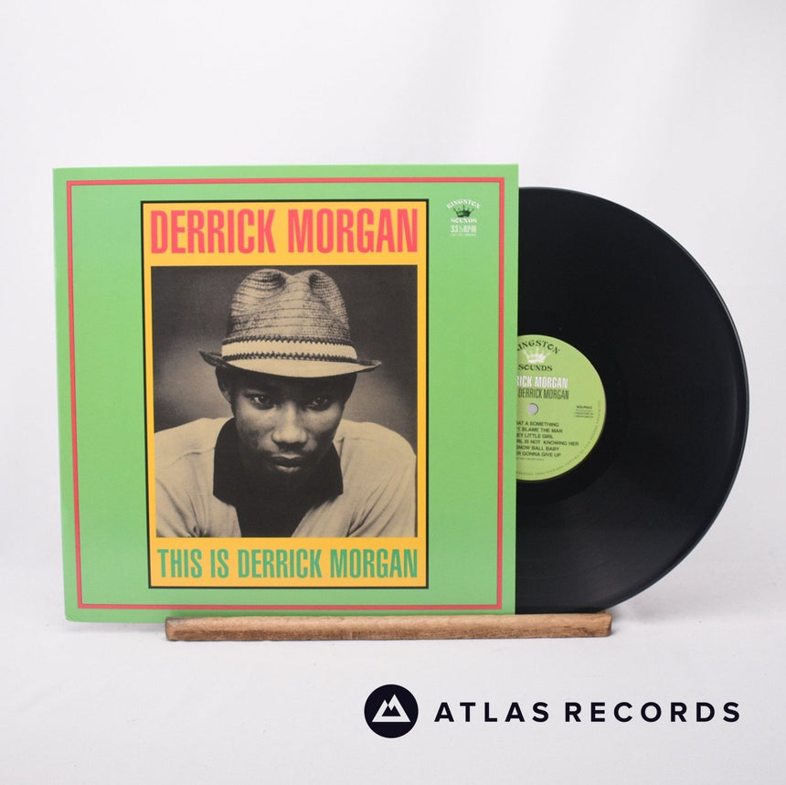 Derrick Morgan This Is Derrick Morgan LP Vinyl Record - Front Cover & Record