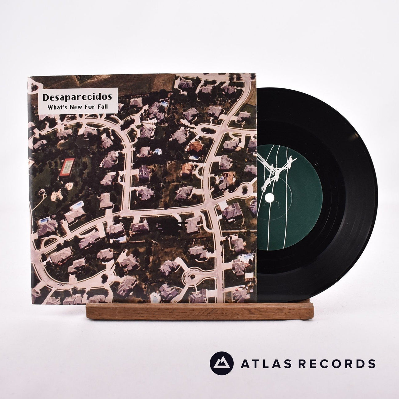 Desaparecidos What's New For Fall 7" Vinyl Record - Front Cover & Record