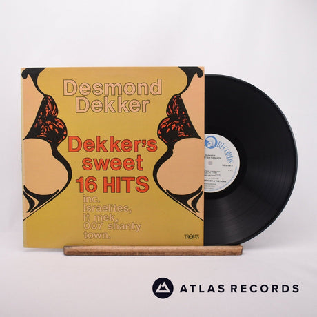 Desmond Dekker & The Aces Dekker's Sweet Sixteen Hits LP Vinyl Record - Front Cover & Record