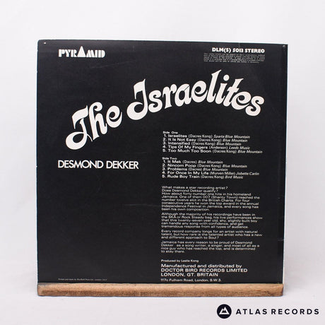 Desmond Dekker - The Israelites - Stereo A-1 B-1 LP Vinyl Record - VG+/EX
