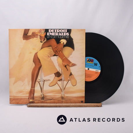 Detroit Emeralds Let's Get Together LP Vinyl Record - Front Cover & Record