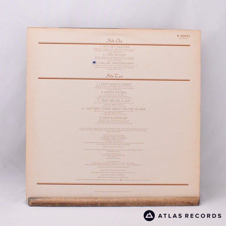 Detroit Emeralds - Let's Get Together - LP Vinyl Record - EX/EX