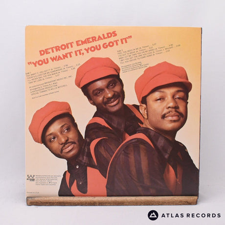 Detroit Emeralds - You Want It, You Got It - LP Vinyl Record - EX/EX