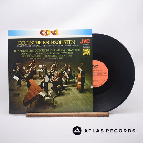 Deutsche Bachsolisten Brandenburg Concerto No. 5 In D Major BWV 1050 LP Vinyl Record - Front Cover & Record