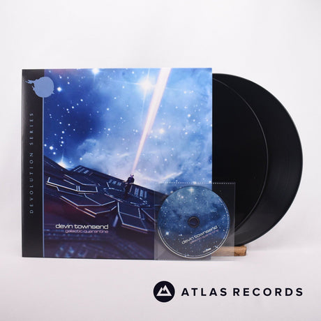 Devin Townsend Galactic Quarantine 2 x LP + CD Vinyl Record - Front Cover & Record