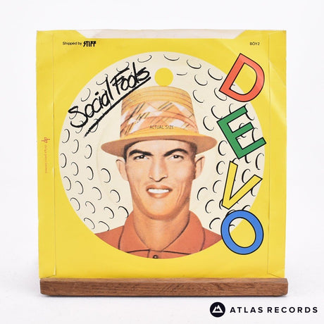 Devo - Be Stiff - 7" Vinyl Record - VG+/EX