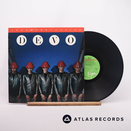 Devo Freedom Of Choice LP Vinyl Record - Front Cover & Record