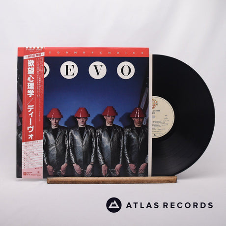 Devo Freedom Of Choice LP Vinyl Record - Front Cover & Record