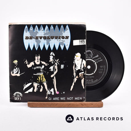 Devo Jocko Homo 7" Vinyl Record - Front Cover & Record