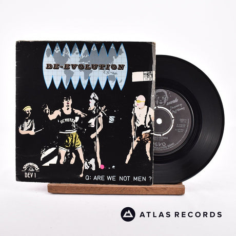 Devo Jocko Homo 7" Vinyl Record - Front Cover & Record