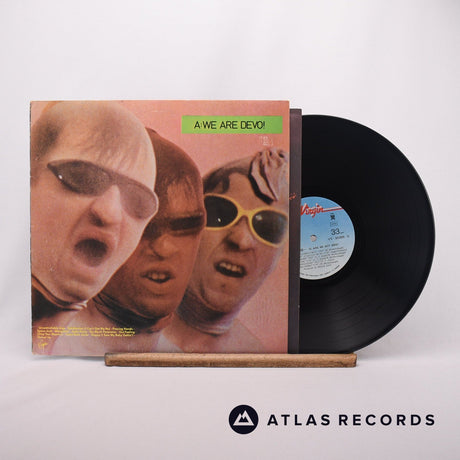 Devo Q: Are We Not Men? A: We Are Devo! LP Vinyl Record - Front Cover & Record