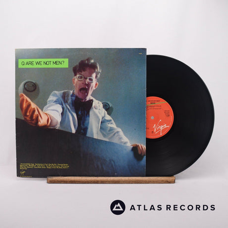 Devo Q: Are We Not Men? A: We Are Devo! LP Vinyl Record - Front Cover & Record