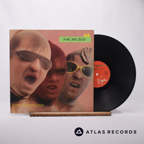 Devo Q: Are We Not Men? A: We Are Devo! LP Vinyl Record - Front Cover & Record