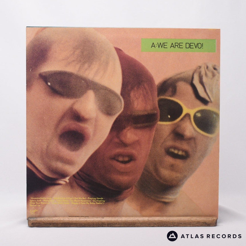 Devo - Q: Are We Not Men? A: We Are Devo! - Repress LP Vinyl Record - EX/EX