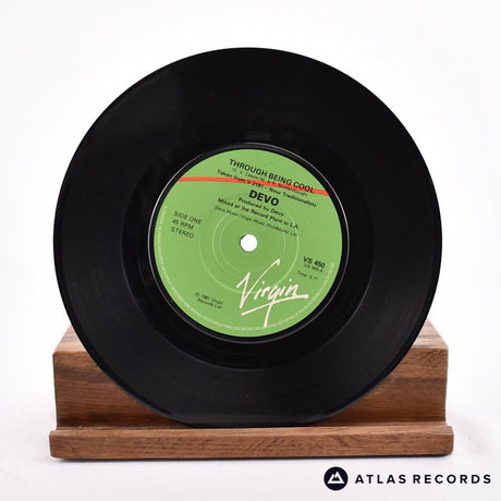 Devo - Through Being Cool - Poster Sleeve Townhouse 7" Vinyl Record - VG+/EX