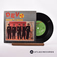 Devo Working In A Coalmine 7" Vinyl Record - Front Cover & Record