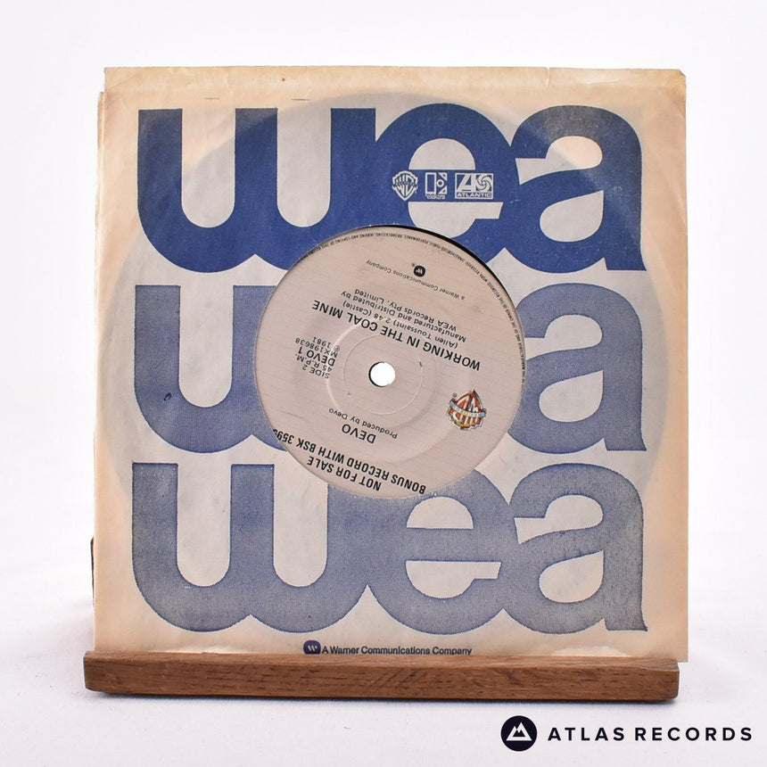 Devo - Working In The Coal Mine - Promo 7" Vinyl Record - VG+/EX