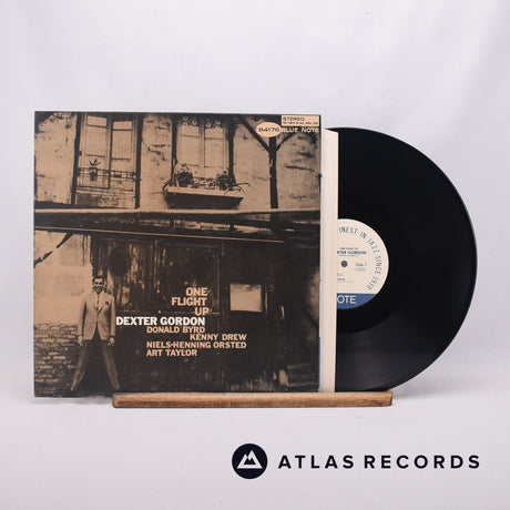 Dexter Gordon One Flight Up LP Vinyl Record - Front Cover & Record