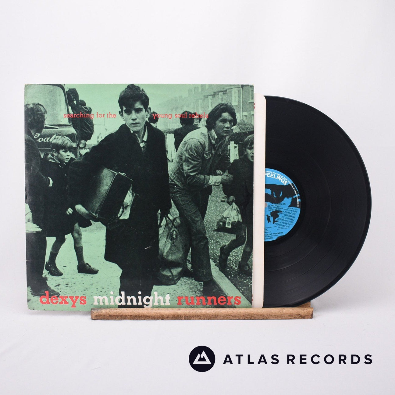 Dexys Midnight Runners Searching For The Young Soul Rebels LP Vinyl Record - Front Cover & Record