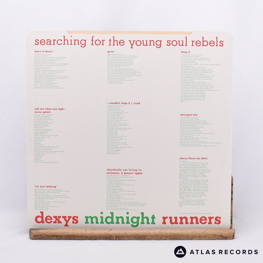 Dexys Midnight Runners - Searching For The Young Soul Rebels - LP Vinyl Record