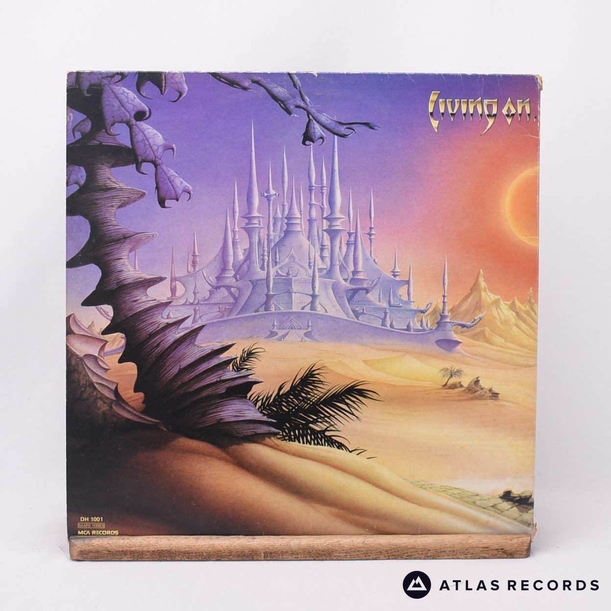 Diamond Head Borrowed Time LP Vinyl Record VG+/EX – Atlas Records