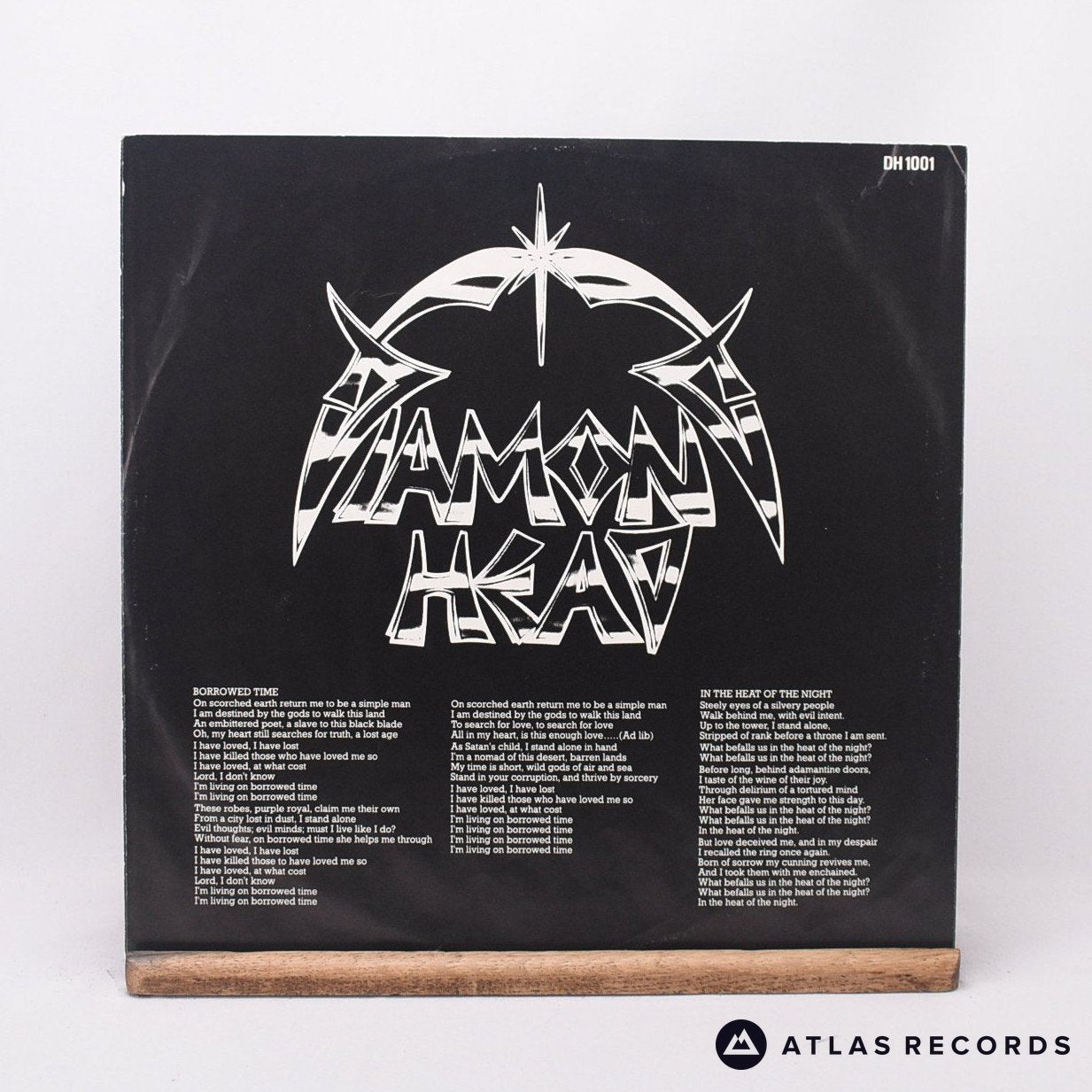 Diamond Head Borrowed Time LP Vinyl Record VG+/EX – Atlas Records