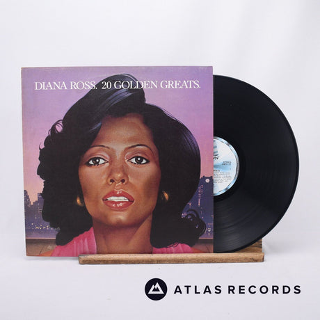 Diana Ross 20 Golden Greats LP Vinyl Record - Front Cover & Record